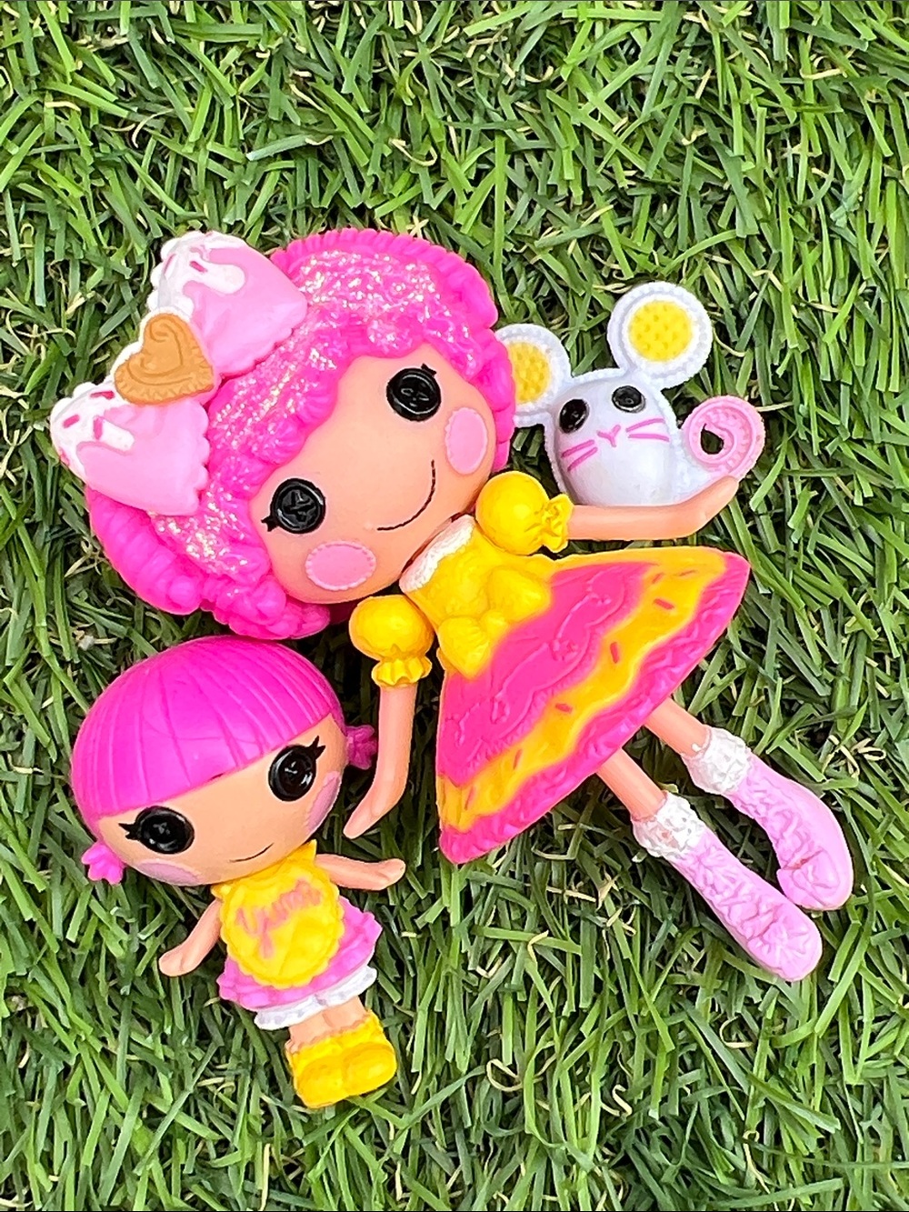 RETRO Lalaloopsy minis Crumbs Sugar Cookie Super Silly Party Collection MGA 2015
